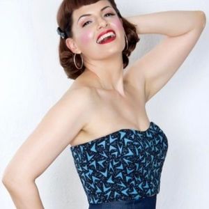 Bernie Dexter boomerang bustier